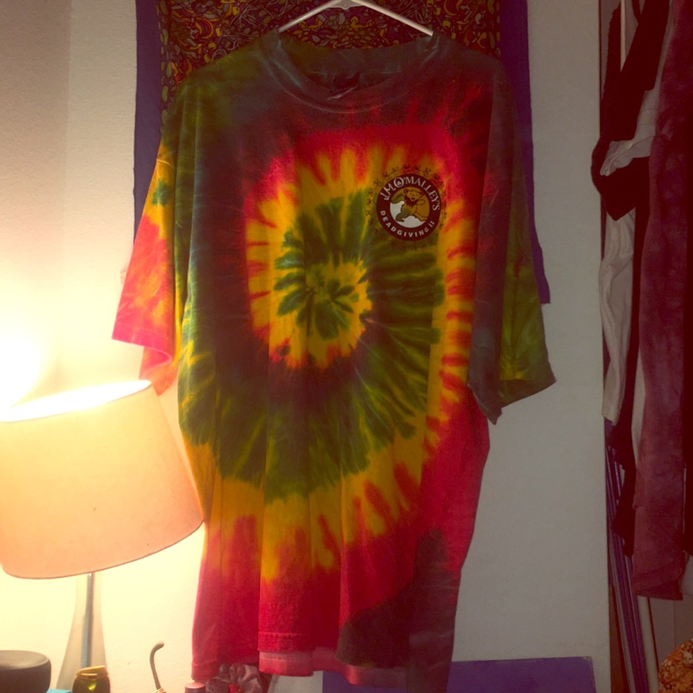 Dead head band tie dye XXL Deadsgiving 💀